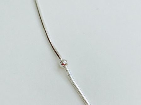 ketting snake met bolletjes 41 cm