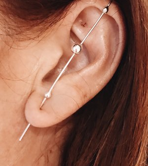 earcuff met pin