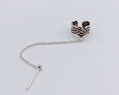 earcuff met ketting 3