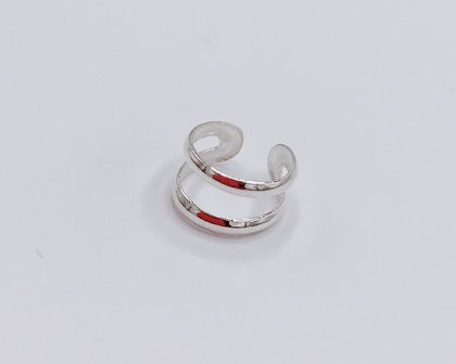 earcuff met 2 bandjes