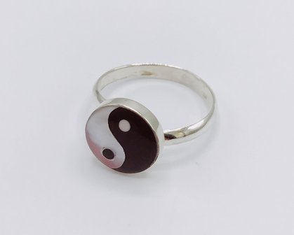 verstelbare ring ying yang