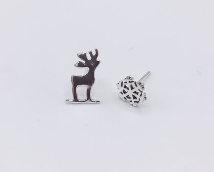 oorbellen &quot;oh deer&quot;