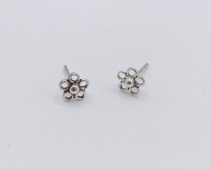 oorbellen met margrietjes