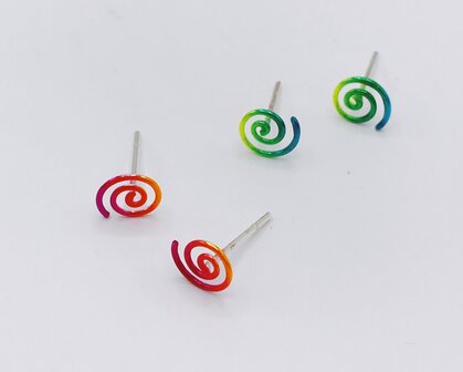 oorbellen met spiraaltjes