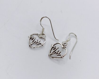 oorbellen &quot;heartbeat&quot;