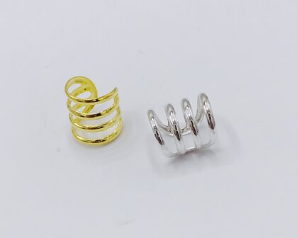 earcuff met 4 bandjes