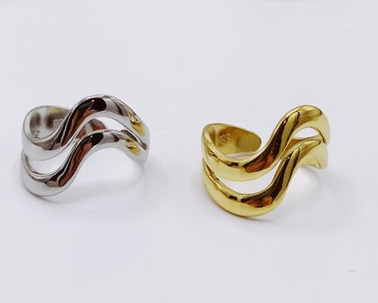 ring dubbele wave