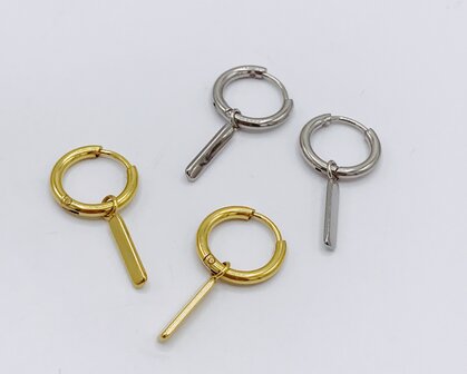 creolen met staafjes