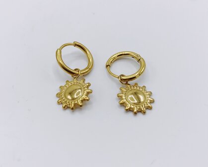 creolen met zonnetjes