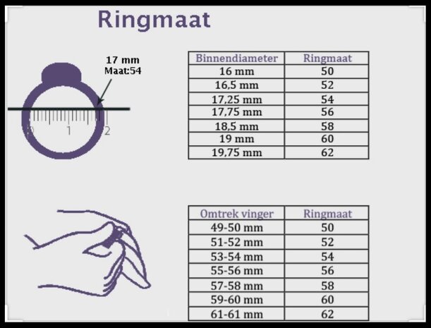 handgemaakte ring met amethist