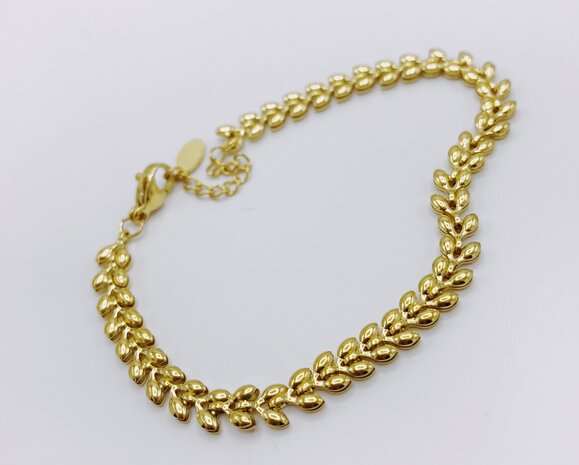 armband met blaadjes