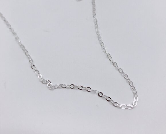 ketting met ovale open rondjes