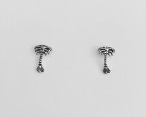 oorbellen met palmbomen