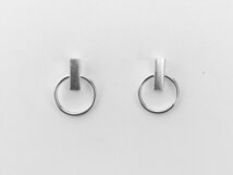 oorbellen rondje en staafje