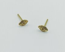 oorbellen verguld fijne ogen oorbellen verguld fijne ogen