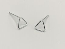 oorbellen draad driehoek