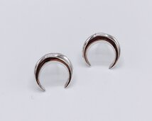 oorbellen met halve maan