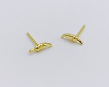 oorbellen verguld met pepertjes