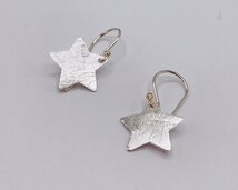 oorbellen met diamond brush sterretjes oorbellen met diamond brush sterretjes