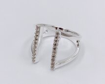 ringen open aan de voorkant met zirconia steentjes ringen open aan de voorkant met zirconia steentjes