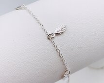 armband met fijne hangende blaadjes