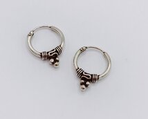 creolen 12 mm indisch motief