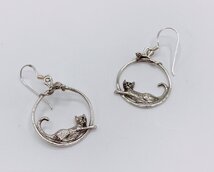 Oorbellen “cat & mouse “