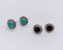 ronde stekertjes met half edelstenen ronde stekertjes met half edelstenen