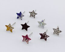 oorbellen met sterretjes met zirconia steentjes oorbellen met sterretjes met zirconia steentjes