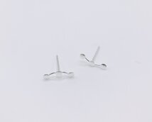 stekertje gebogen met 3 matte schijfjes