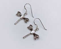 oorbellen libelle met steentje