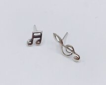 oorbellen  solsleutel en muzieknoot