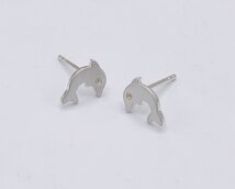 oorbellen met dolfijnen mat