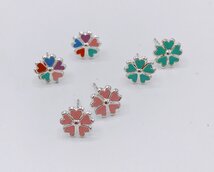 oorbellen met bloemen