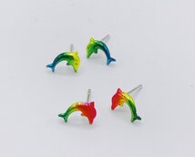 dolfijnen in multicolor