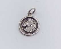 horse coin ( paard in rond hangertje )