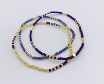 set van 3 armbandjes Blauw