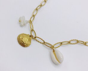 armband met schelpen