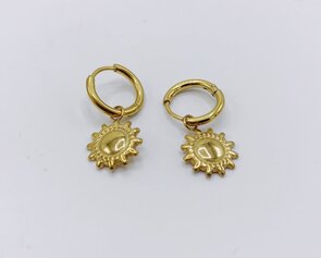 creolen met zonnetjes