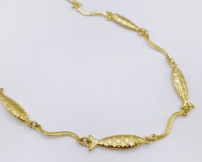ketting met visjes
